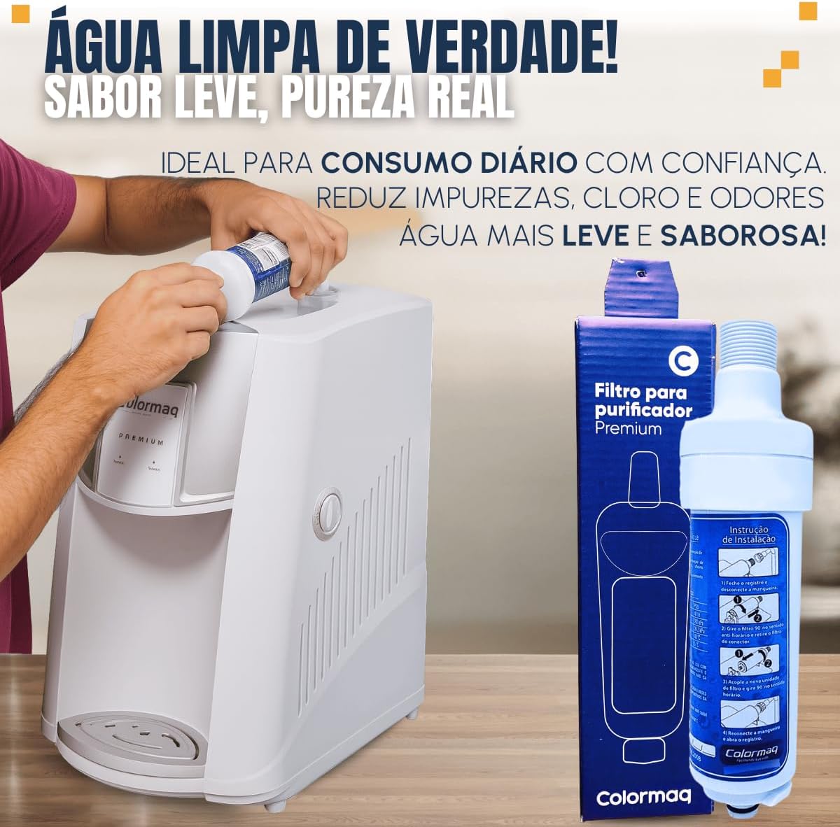 Refil Filtro Para Purificador de Água Colormaq Original | É bom mesmo? Descubra antes de comprar - Image 4
