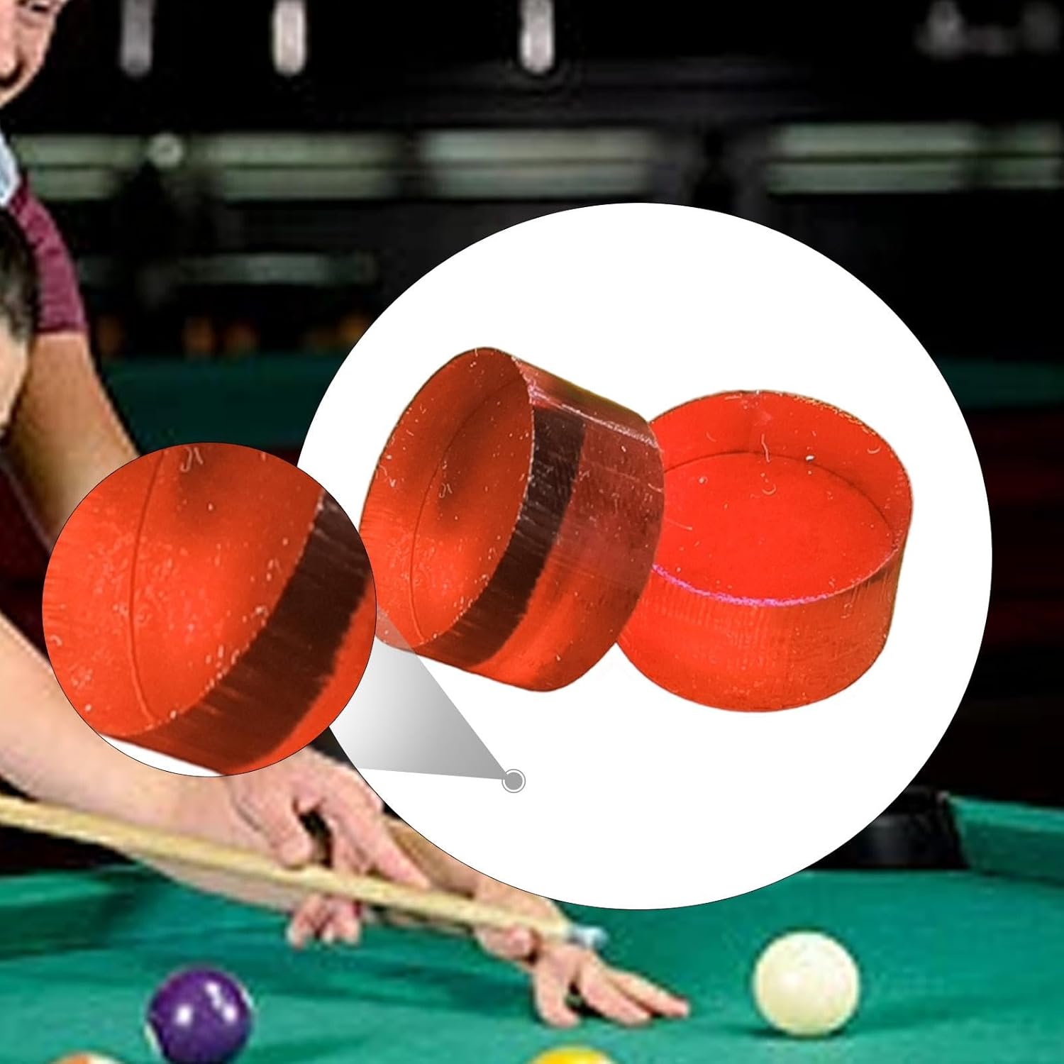 Dynwave Ponta de taco de bilhar Break Jump Clear Cue Tip 2Pc... - Image 5