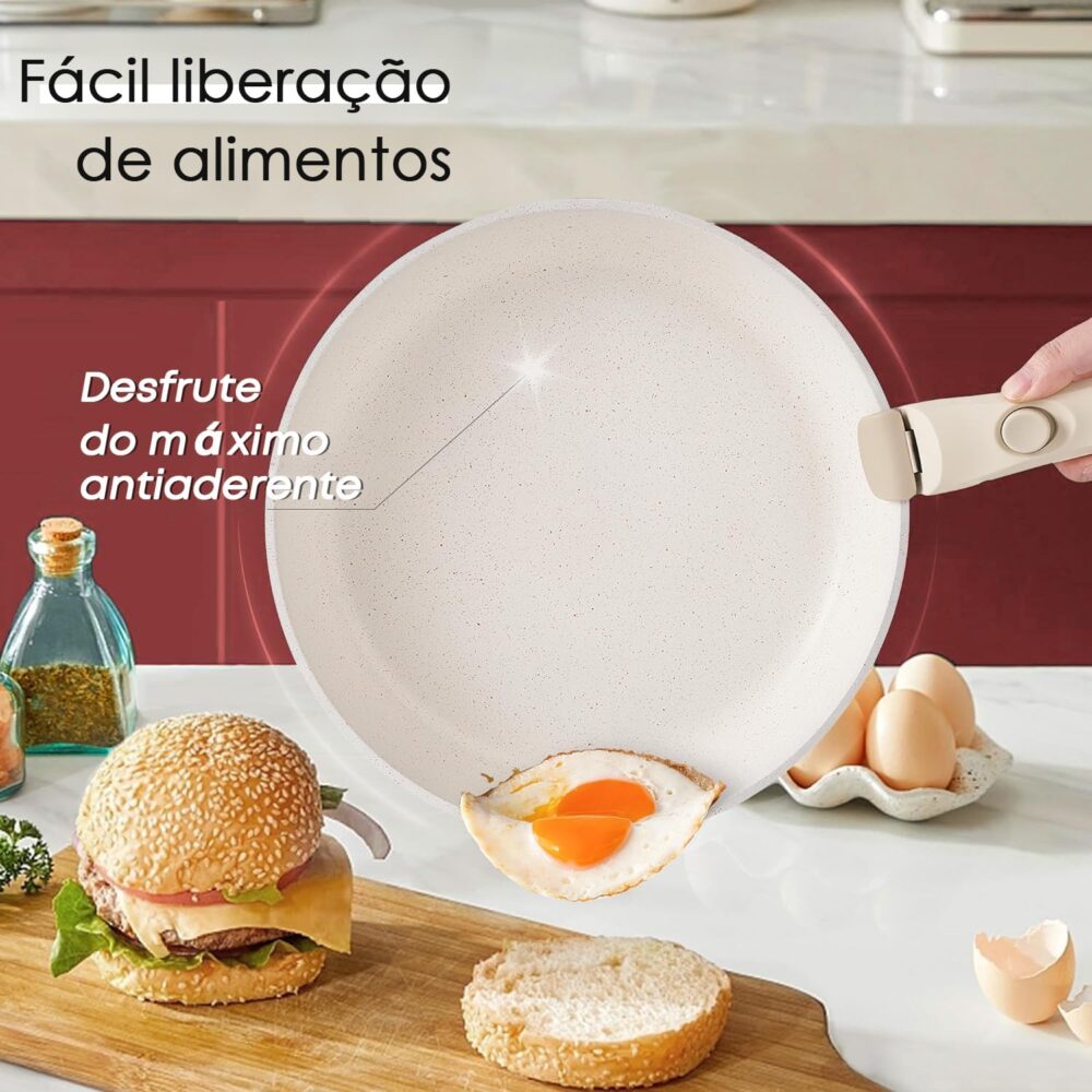 Jogo De Panelas 15 Peças, Conjunto De Panelas Antiaderentes ... - Image 6