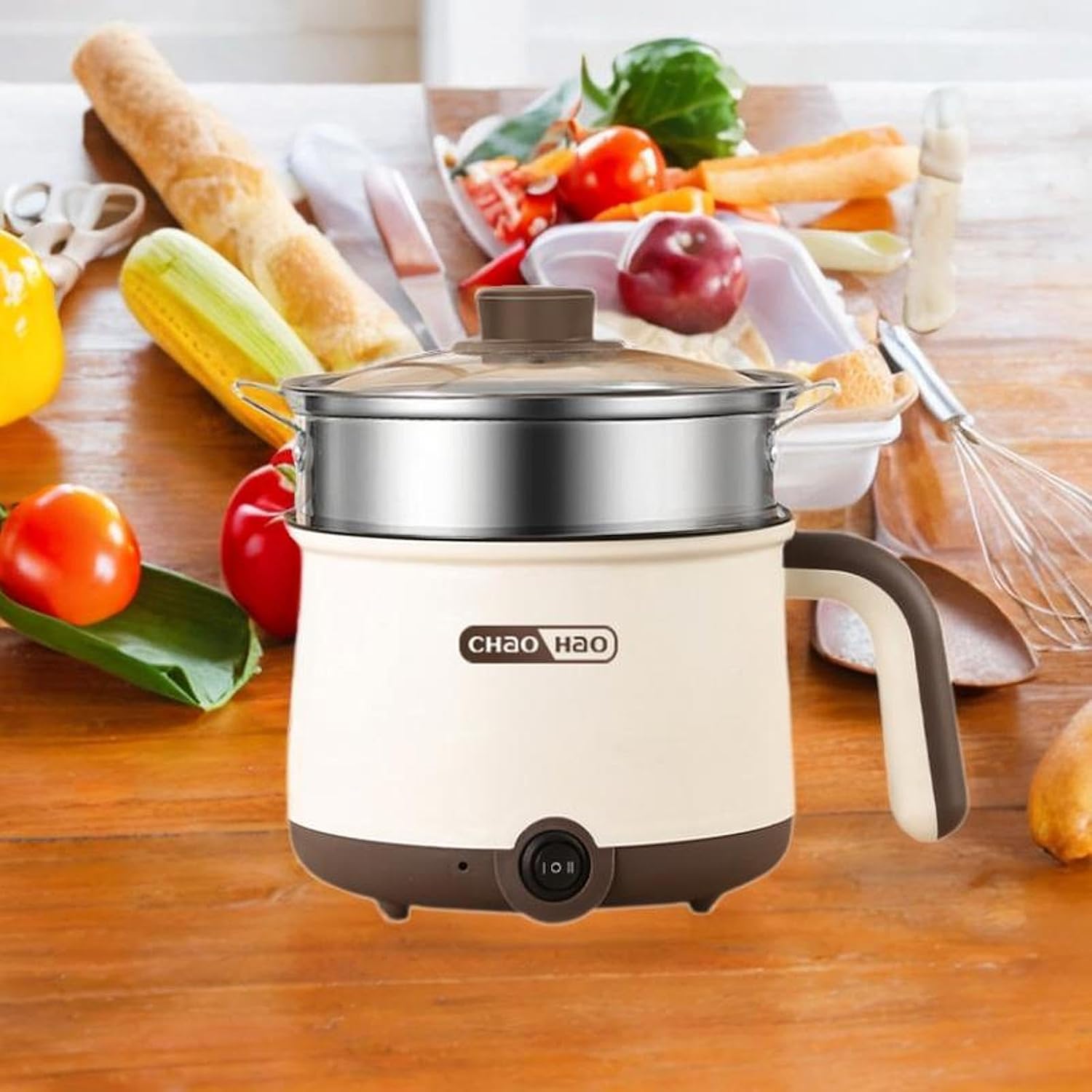 SiaBiced Panela elétrica quente, panela preguiçosa, mini de ... - Image 6