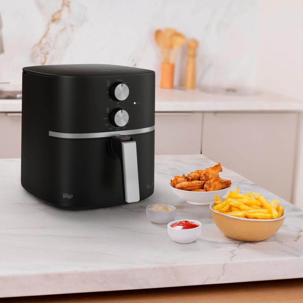 WAP Fritadeira Elétrica Air Fryer GRAND WAFG2S 5,2L Temperat... | É bom mesmo? Descubra antes de comprar - Image 8