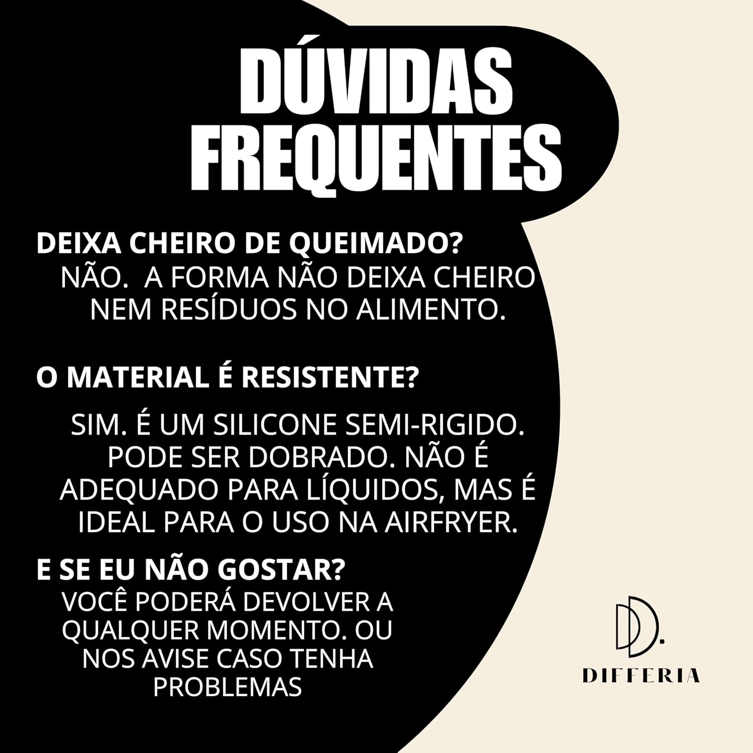 Kit 3 formas de silicone para air fryer Airfryer cesta formi... | É bom mesmo? Descubra antes de comprar - Image 7