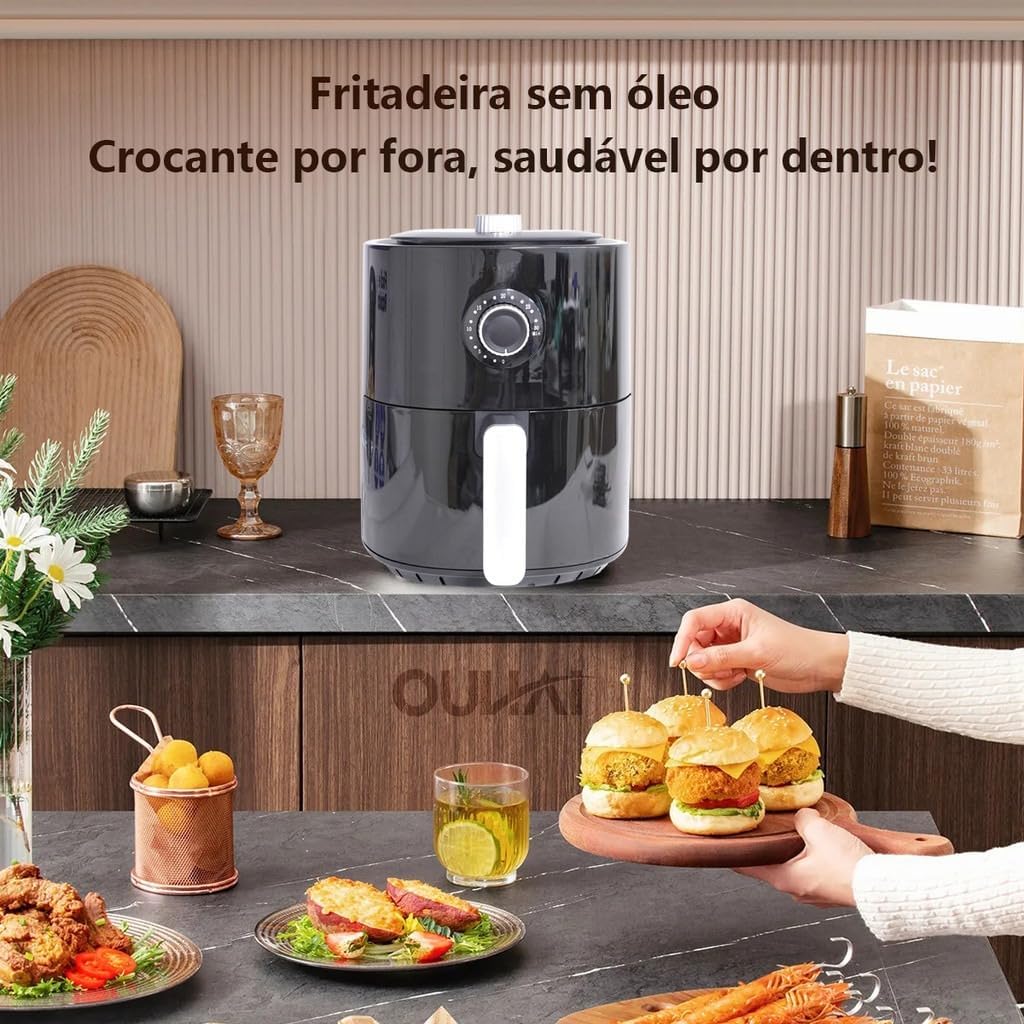 Fritadeira Sem Oleo Air Fryer Digital Facil E Rapido 5/5,5/6... | É bom mesmo? Descubra antes de comprar - Image 9