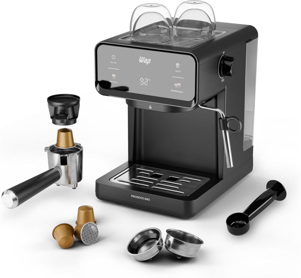 WAP Cafeteira Espresso Digital AROMA PRIME WCM20, Filtro em ... | É bom mesmo? Descubra antes de comprar