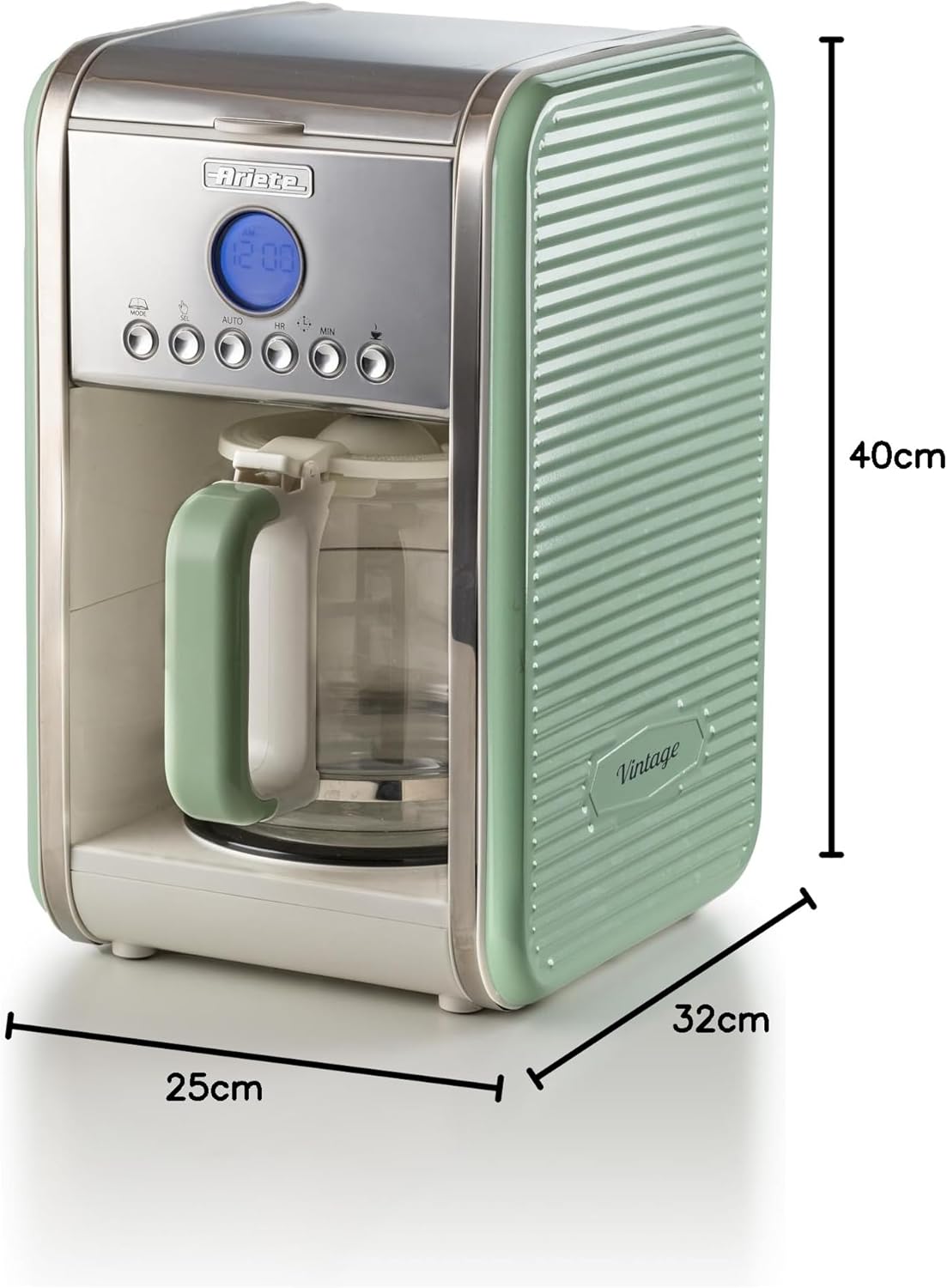 Ariete 1342, Cafeteira Vintage Verde, de 4 a 12 xicaras, Pro... - Image 5