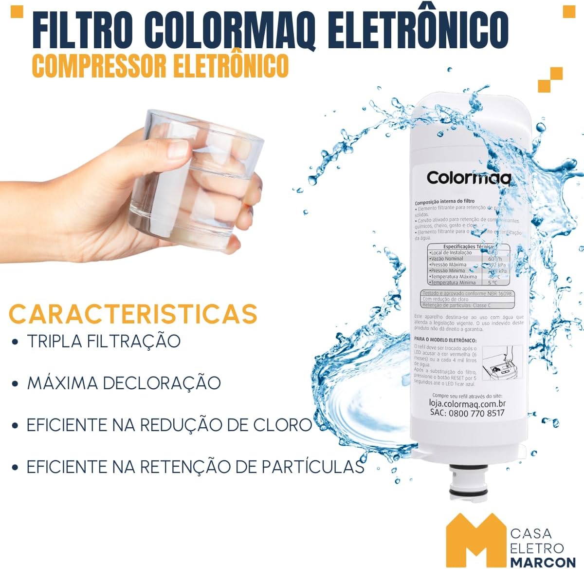 KIT 1 UN FILTRO PURIFICADOR ACQUA ELETRO | É bom mesmo? Descubra antes de comprar - Image 4