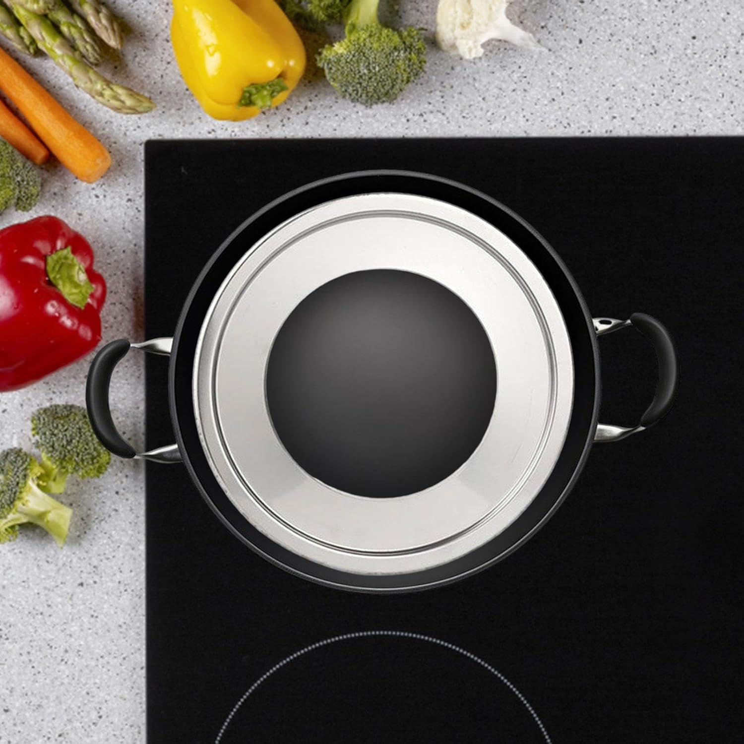 KLKCMS Vaporizador de alimentos em aço inoxidável, suporte p... - Image 4