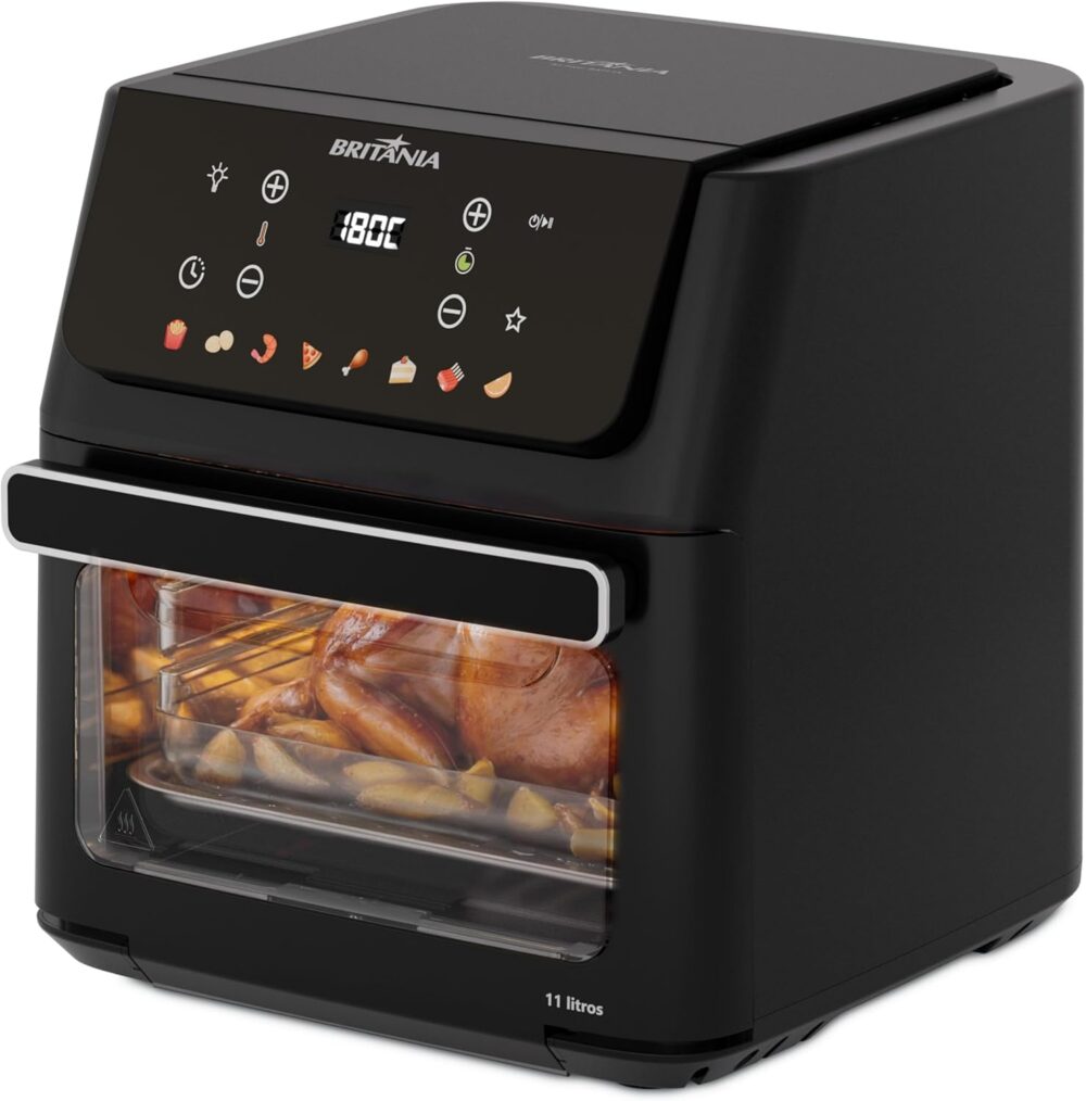Air Fryer Oven Britânia 11L 8 Funções 1800W BAF11A 220V | É bom mesmo? Descubra antes de comprar - Image 9