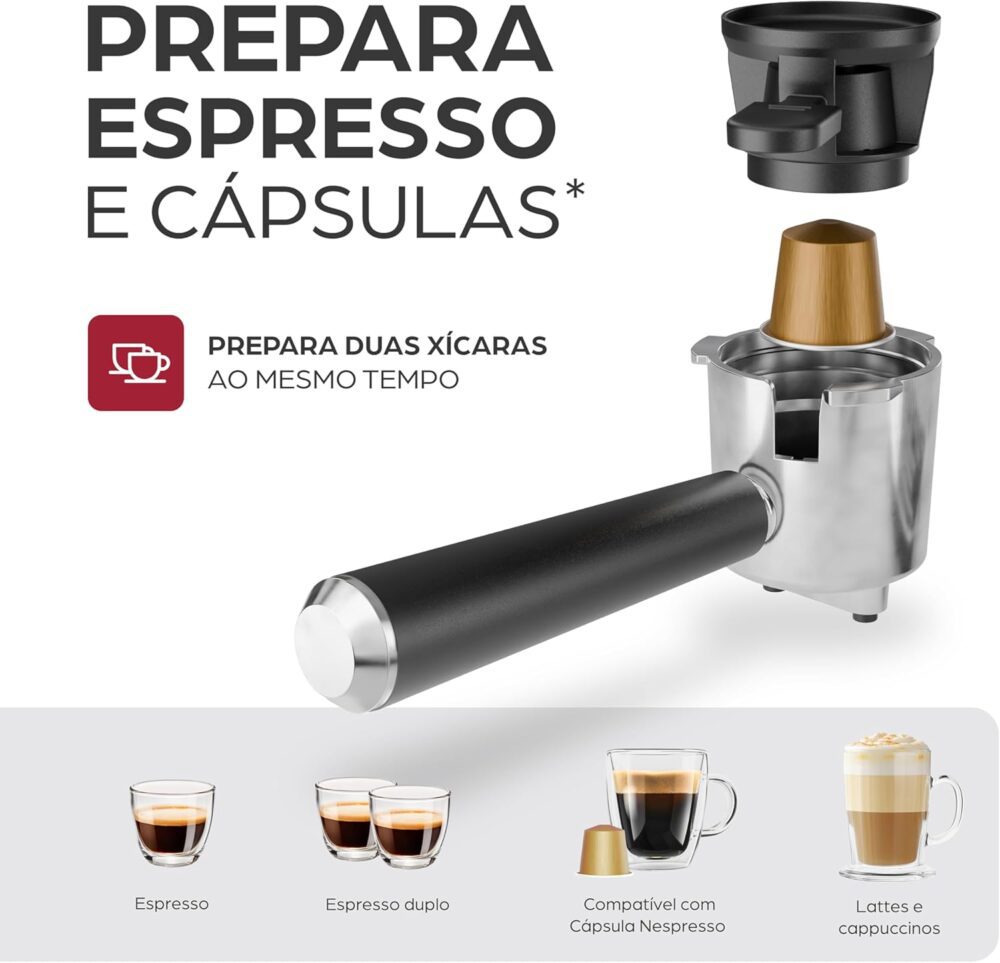 WAP Cafeteira Espresso Digital AROMA PRIME WCM20, Filtro em ... | É bom mesmo? Descubra antes de comprar - Image 15
