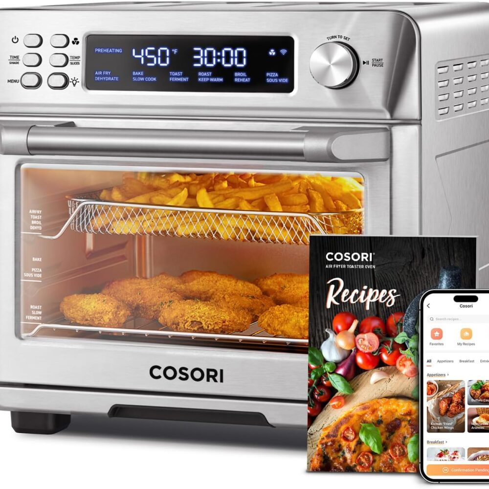 COSORI Smart Combo de forno de fritadeira a ar 11 em 1, banc... | É bom mesmo? Descubra antes de comprar