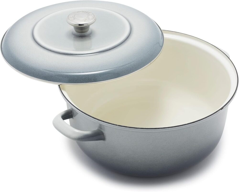 Merten & Storck Ferro esmaltado alemão 1873 forno holandês c...