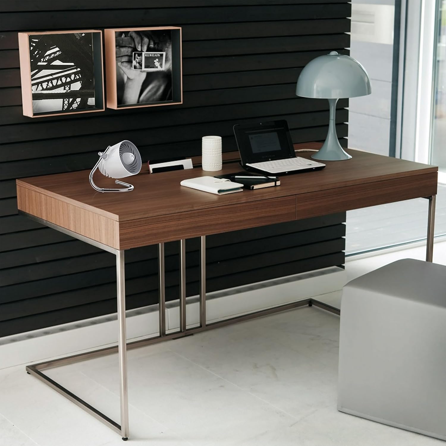 Vornado Ventilador de circulação de ar pessoal pivô branco - Image 4