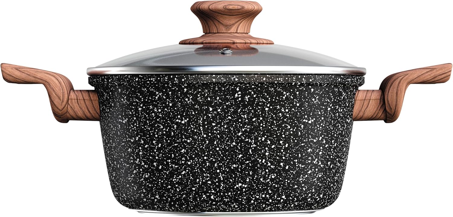 Euro Home - Cj. de Panelas 4 pç. Colorstone Wooden - ALU8709... - Image 2