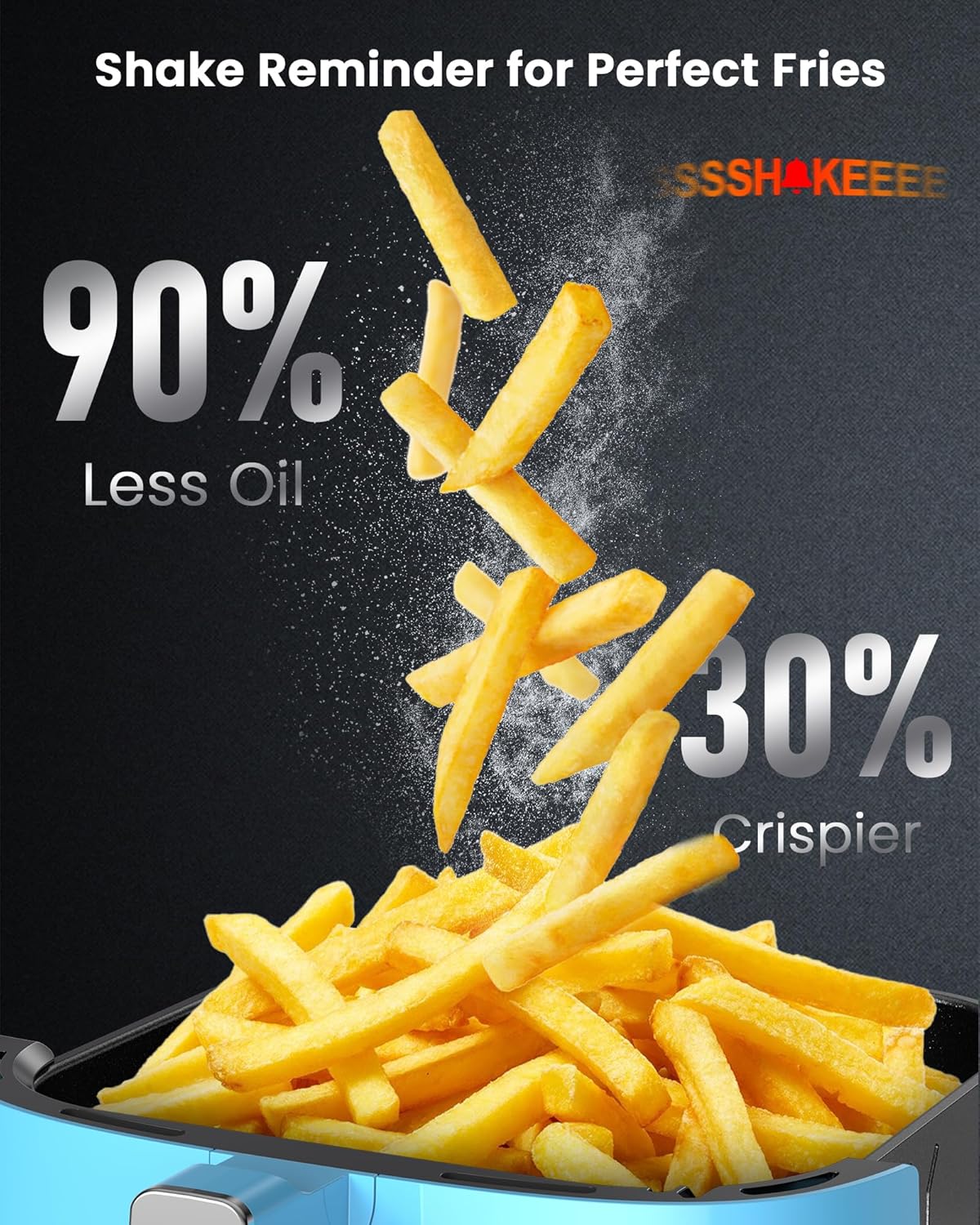 Nuwave Brio Plus Air Fryer 8 Qt, novo e melhorado, livre de ... | É bom mesmo? Descubra antes de comprar - Image 4