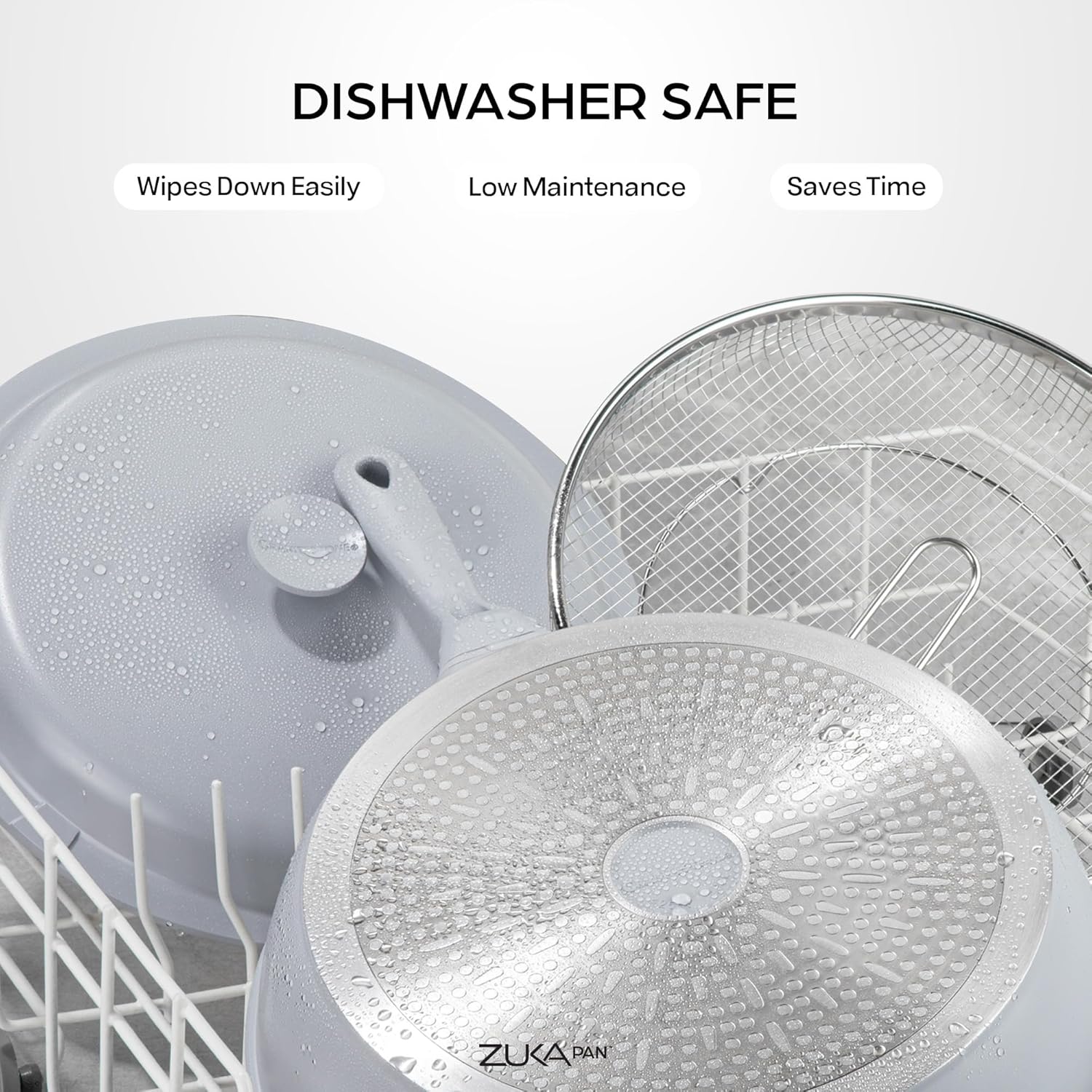 Granitestone Panela De Cerâmica Zuka 10 Em 1, Frigideira Gra... - Image 7