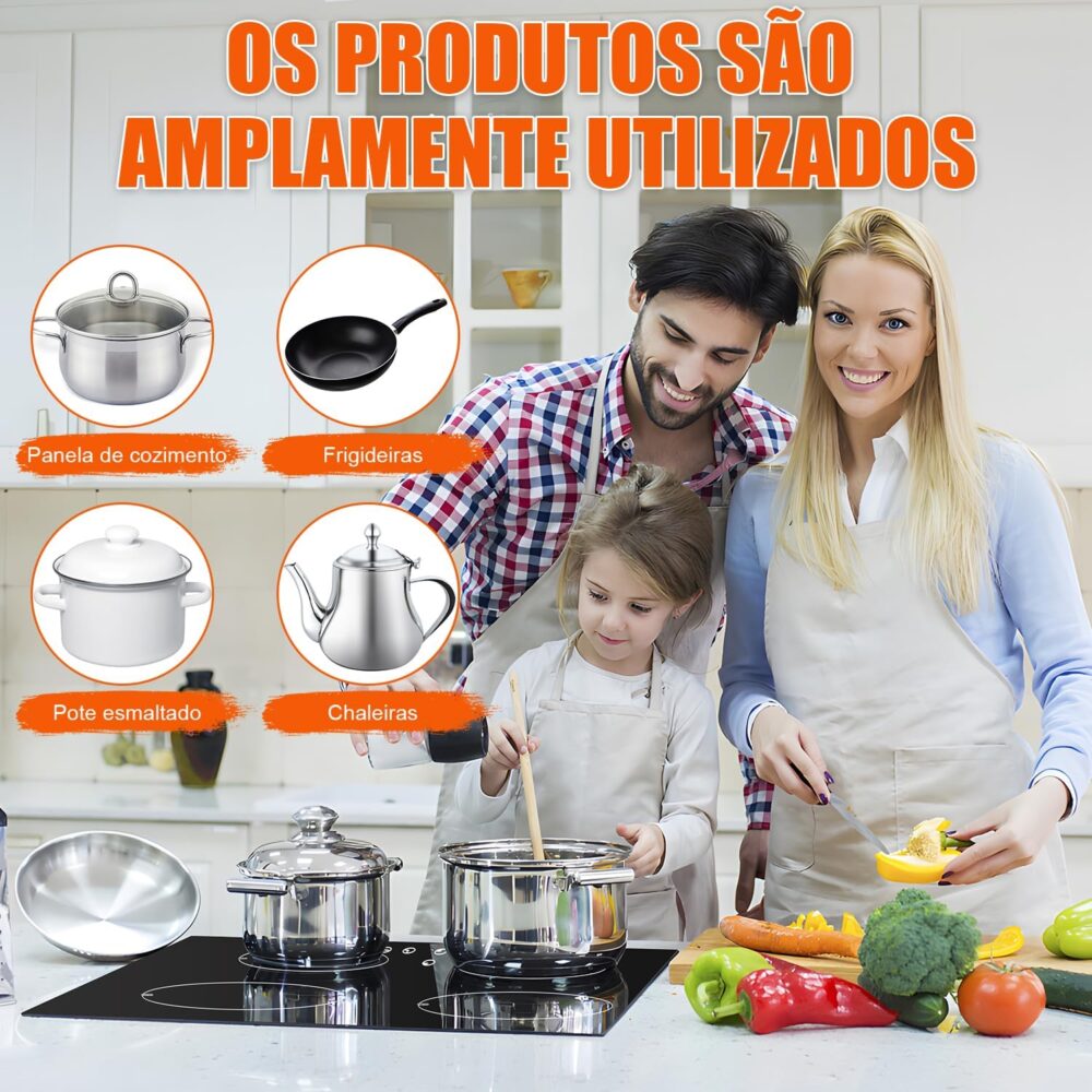 Latdya 220V Cooktop por Indução 4 Bocas com Trava de Seguran... - Image 6
