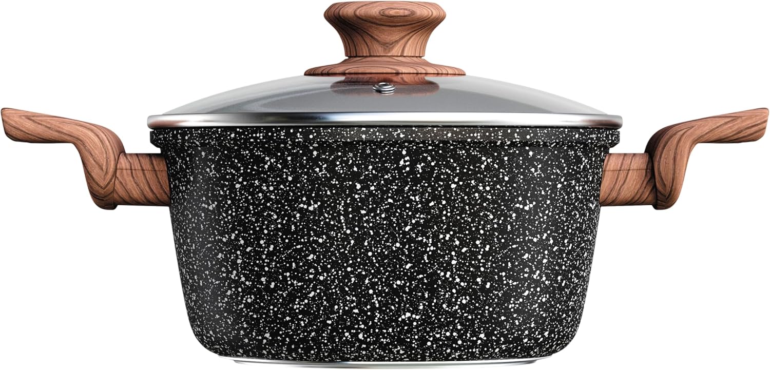 Euro Home - Cj. de Panelas 4 pç. Colorstone Wooden - ALU8709... - Image 3