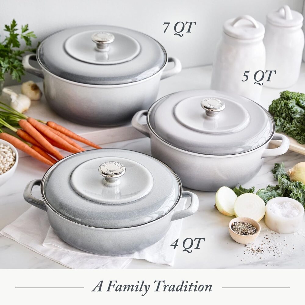 Merten & Storck Ferro esmaltado alemão 1873 forno holandês c... - Image 8