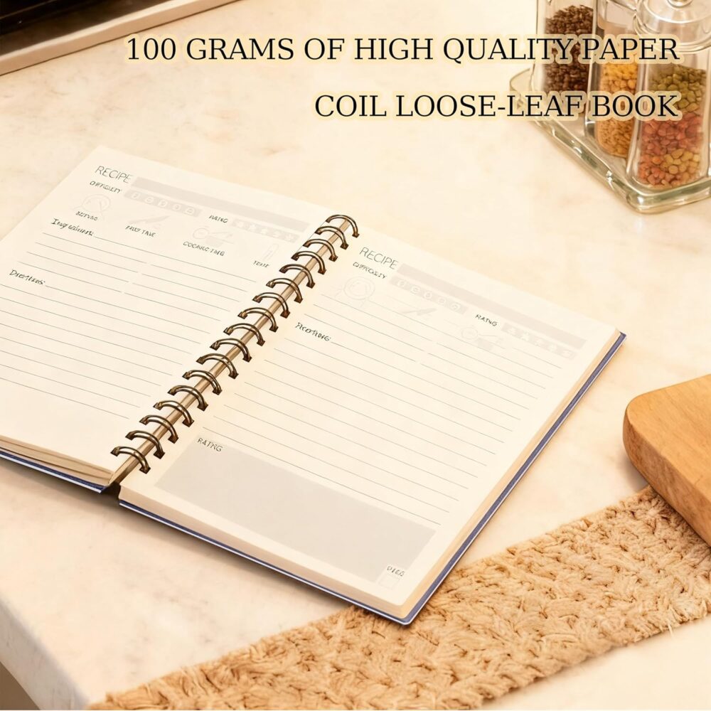 Livro de receitas para escrever em suas próprias receitas - ... - Image 4
