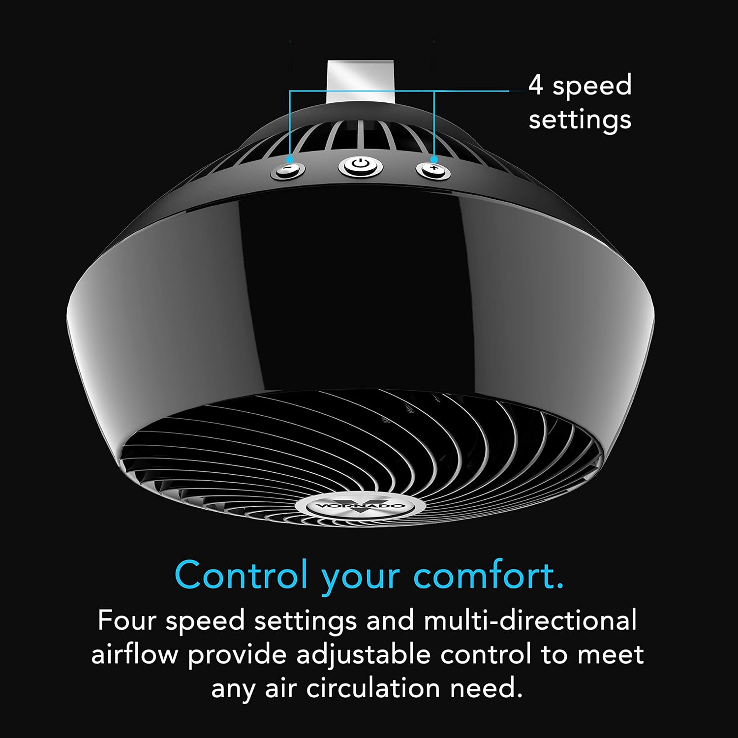 Vornado Circulador de ar para sala inteira 560 com 4 velocid... - Image 4