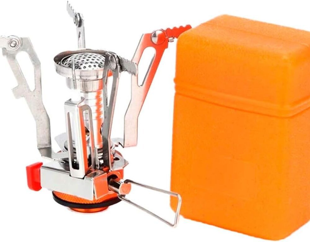 Mini Fogareiro Acendimento Automático Portátil Fogareiro Por...