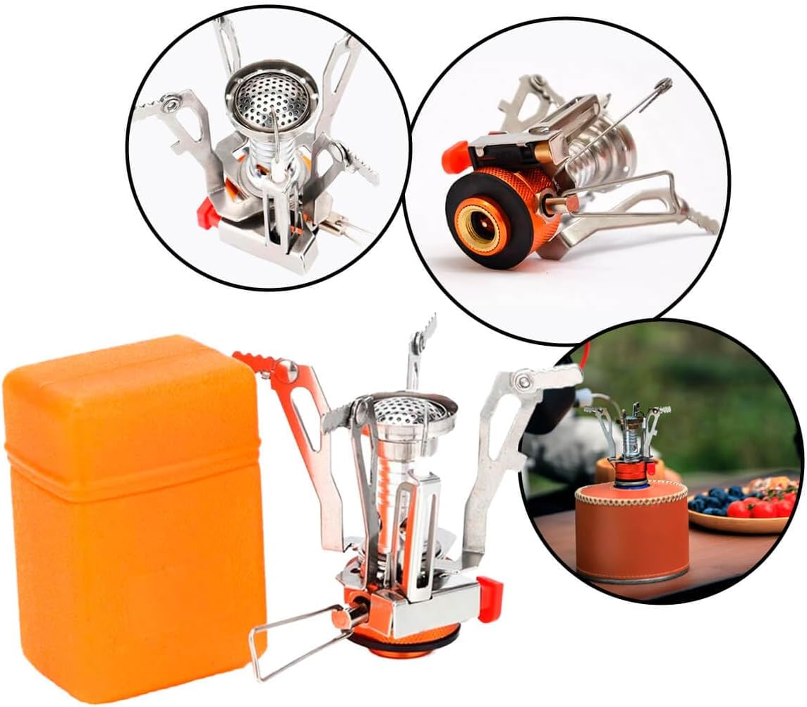 Mini Fogareiro Acendimento Automático Portátil Fogareiro Por... - Image 4