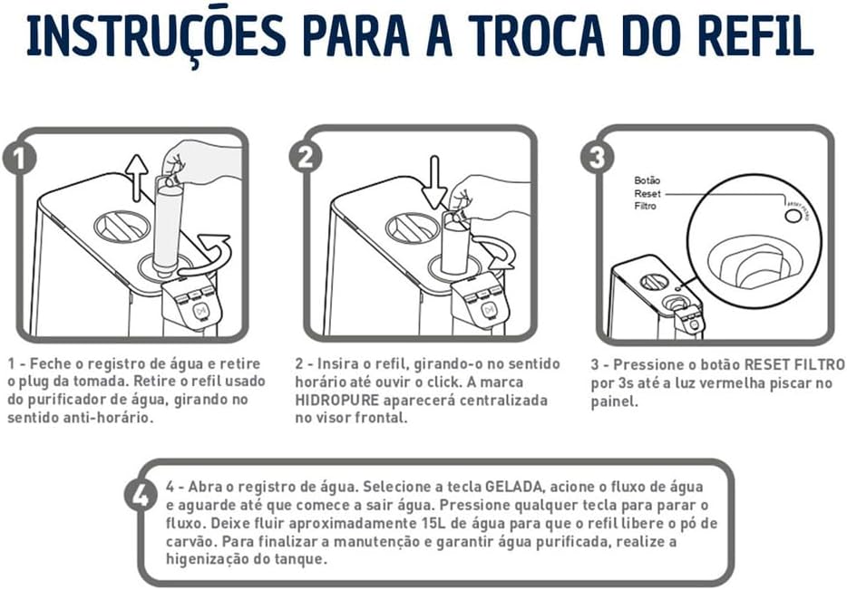 Refil Filtro Vela Hidrofitros de Água Compatível com Purific... | É bom mesmo? Descubra antes de comprar - Image 3