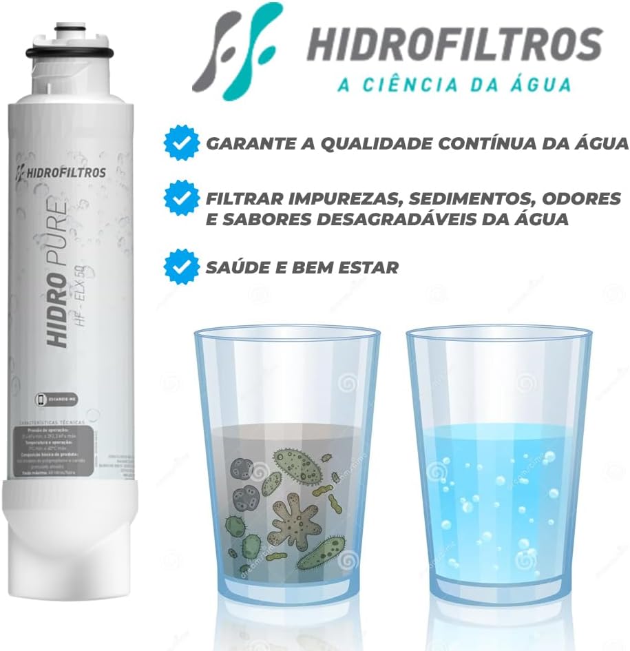 Refil Filtro Vela Hidrofitros de Água Compatível com Purific... | É bom mesmo? Descubra antes de comprar - Image 4