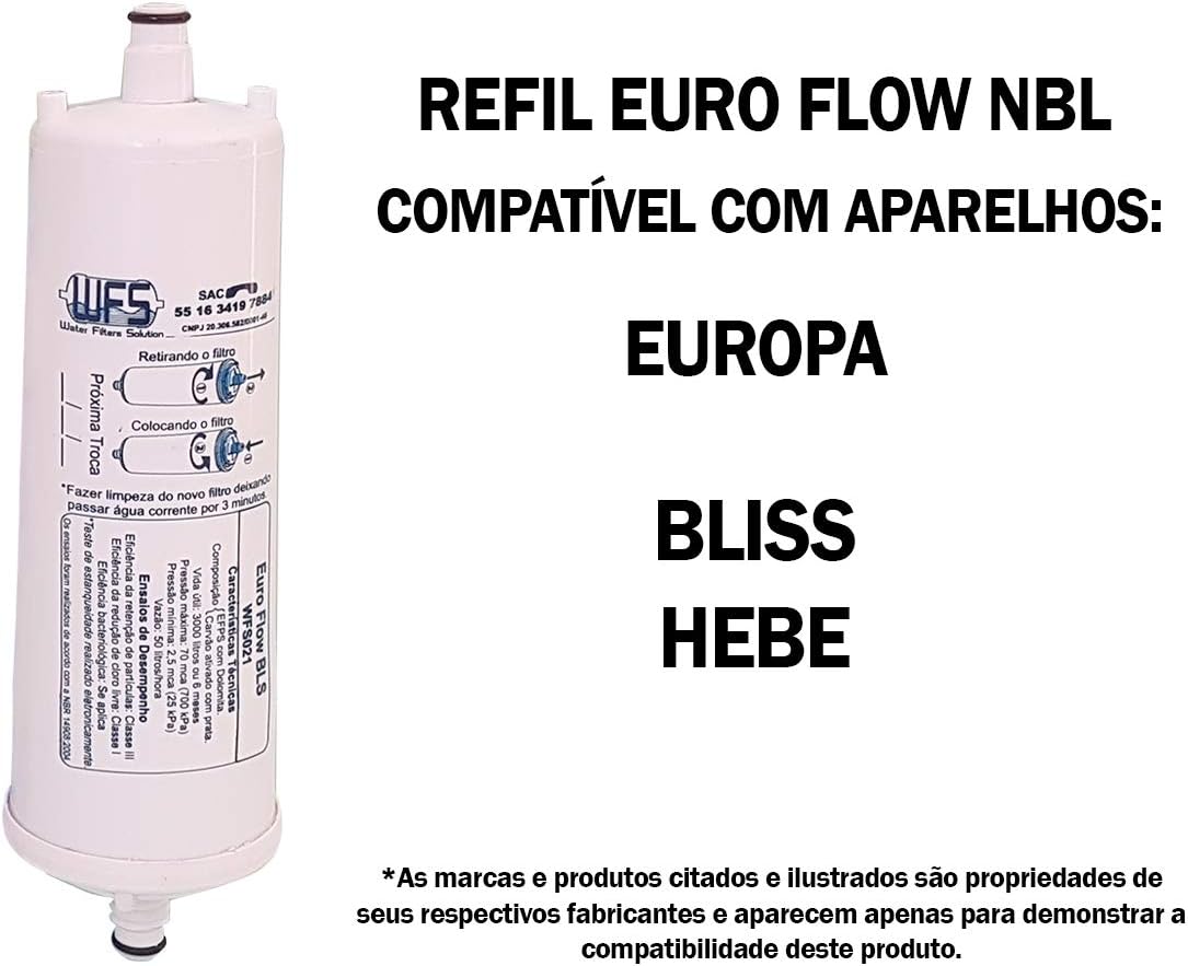 Kit 3 Filtros Refil Compatível Purificador Europa Hf By Hebe | É bom mesmo? Descubra antes de comprar - Image 5