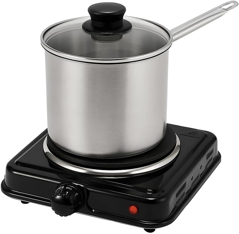 Fogão Elétrico por Indução Portátil 1 Boca 1000W 220V com 5 ...