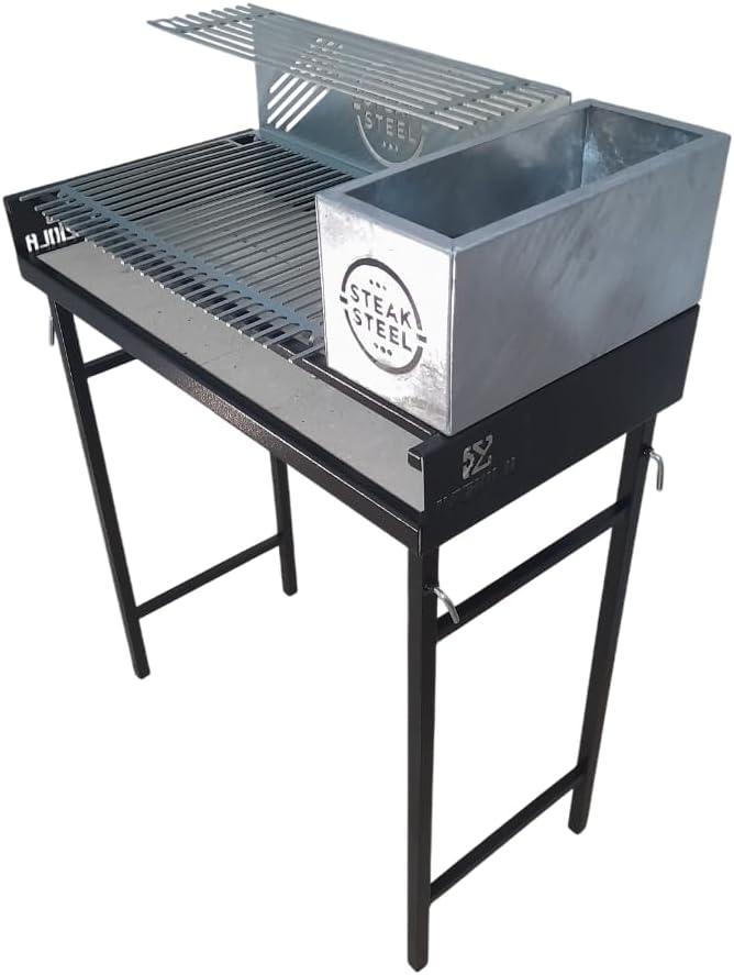 Churrasqueira Parrilla Argentina Portátil Steak Steel Grelha... - Image 5