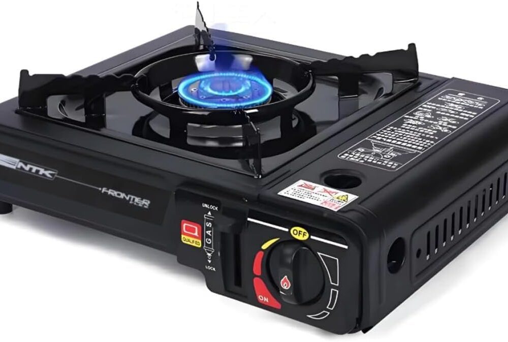 Fogareiro Portátil Frontier | Fogão à Gás de Mesa 1 Boca | 3...