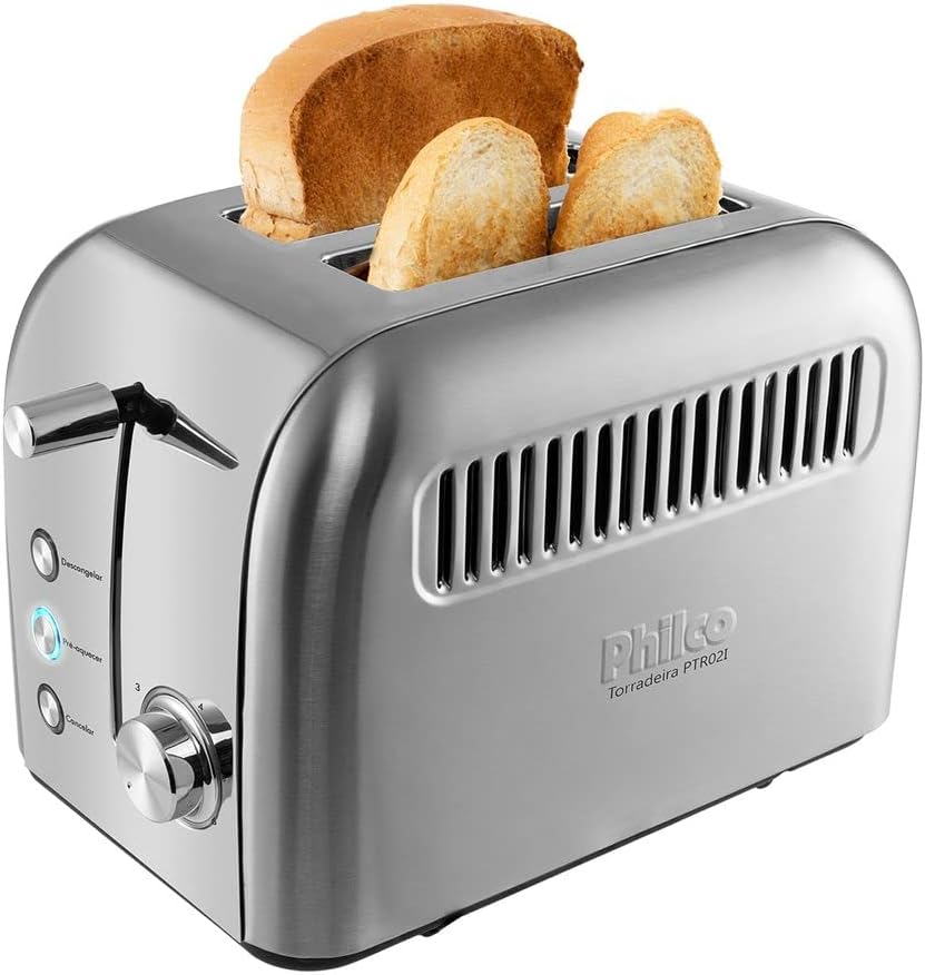 Torradeira Philco PTR02I 6 níveis de tostagem 850W 220V - Image 2