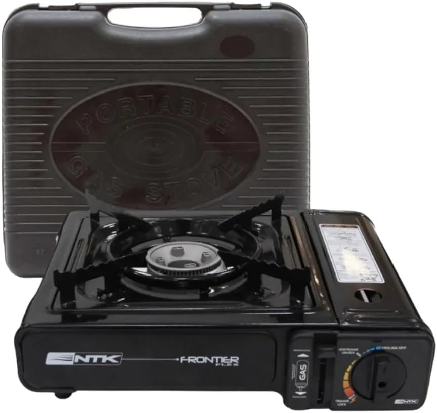 Fogareiro A Gás Fogão de Mesa Portátil Acampamento Pesca