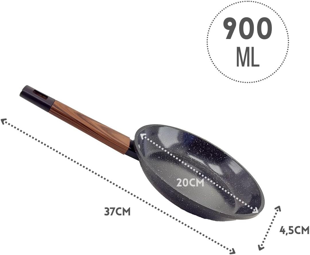 Frigideira Antiaderente Alumínio Fogão Cooktop Indução E Gás... - Image 2