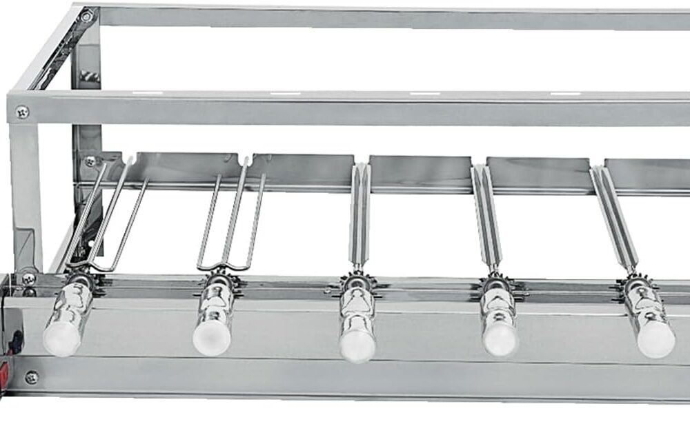 Churrasqueira Gira Grill 100% Inox - Artinox Grill - 6 Espet...