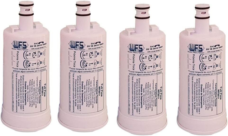 Kit 4 Filtro Refil compatível Purificador Esmaltec Acqua 7 e... | É bom mesmo? Descubra antes de comprar