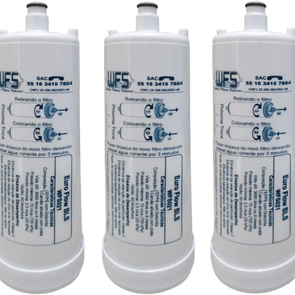 Kit 3 Filtros Refil Compatível Purificador Europa Hf By Hebe | É bom mesmo? Descubra antes de comprar