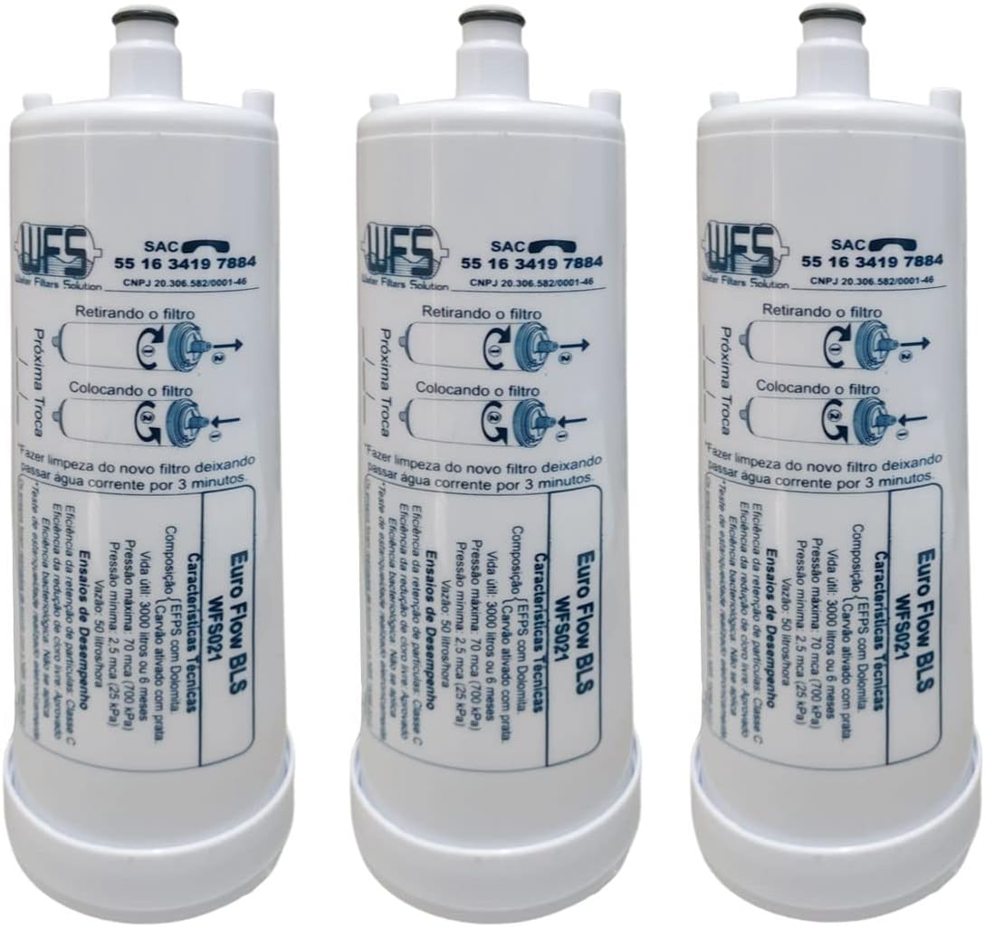 Kit 3 Filtros Refil Compatível Purificador Europa Hf By Hebe | É bom mesmo? Descubra antes de comprar