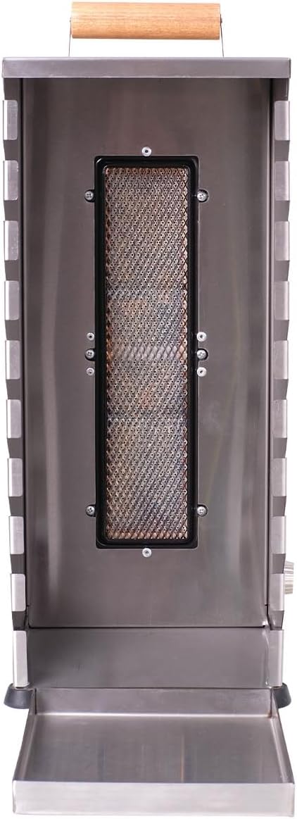 Churrasqueira para 10 Espetinhos Gás GLP Inox Portátil Titan - Image 4