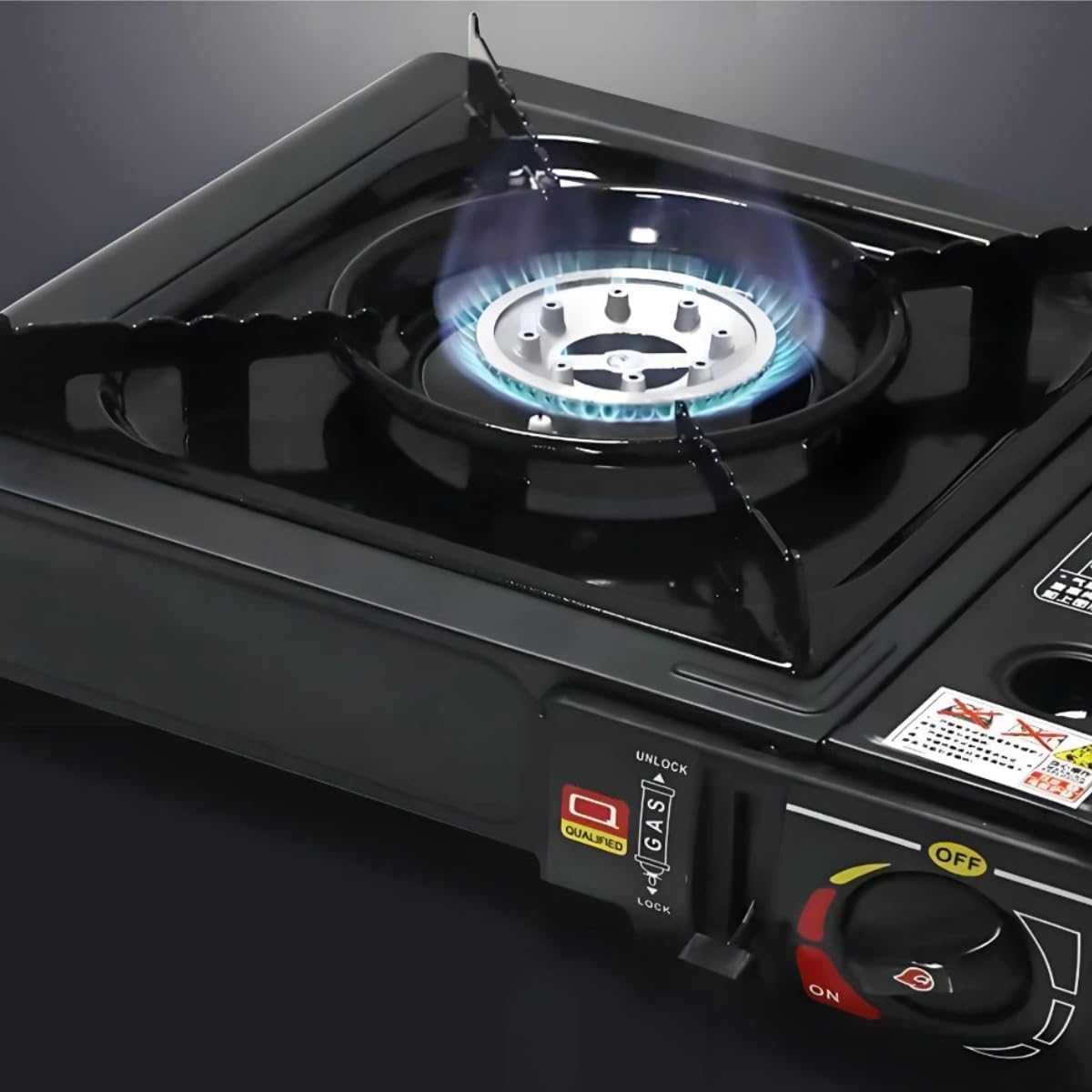 Fogareiro Portátil de Mesa Frontier, 2200W, Ignição Piezoele... - Image 6