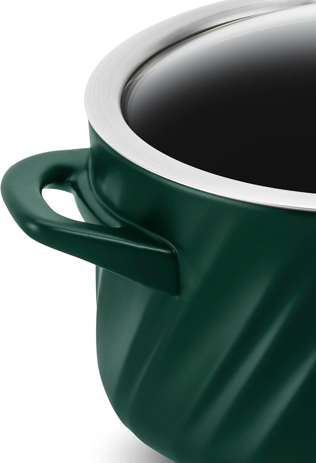 Ceraflame Caçarola de Cerâmica Baixa Twist 24cm 3500ml Matte - Image 3