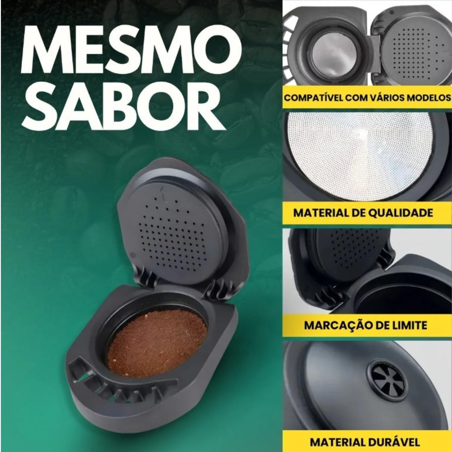 Adaptador Reutilizável Cápsula de Café Para Máquina Dolce Gu... - Image 5