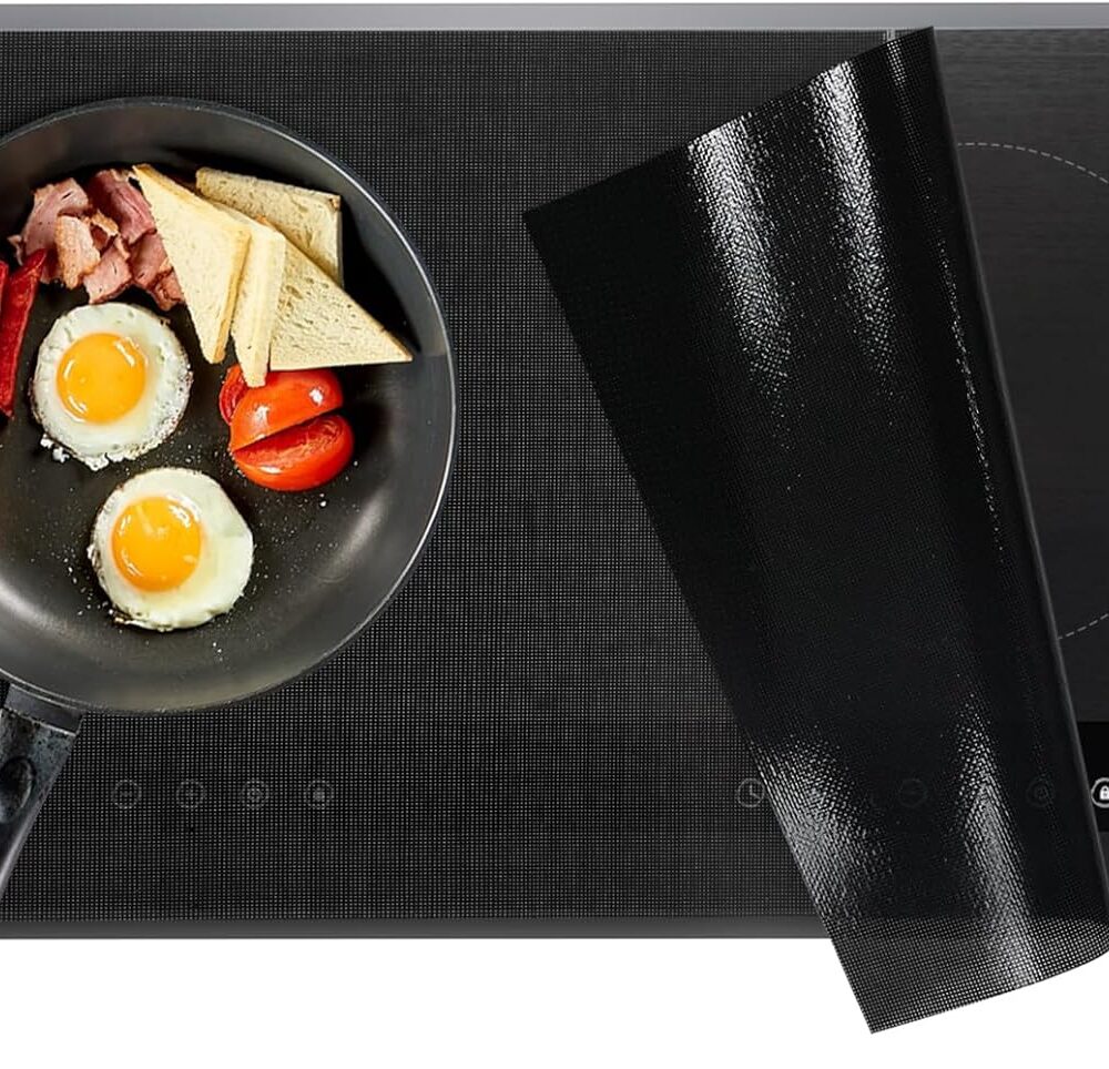 KitchenRaku Protetor De Fogão Indução Grande, Translúcido (M...