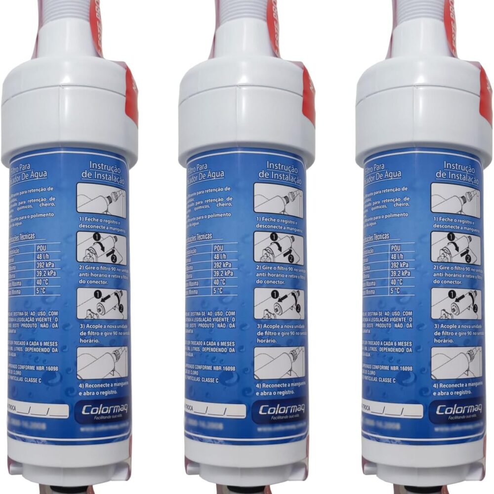Kit 3 Refis Filtros Colormaq Premium Originais | É bom mesmo? Descubra antes de comprar
