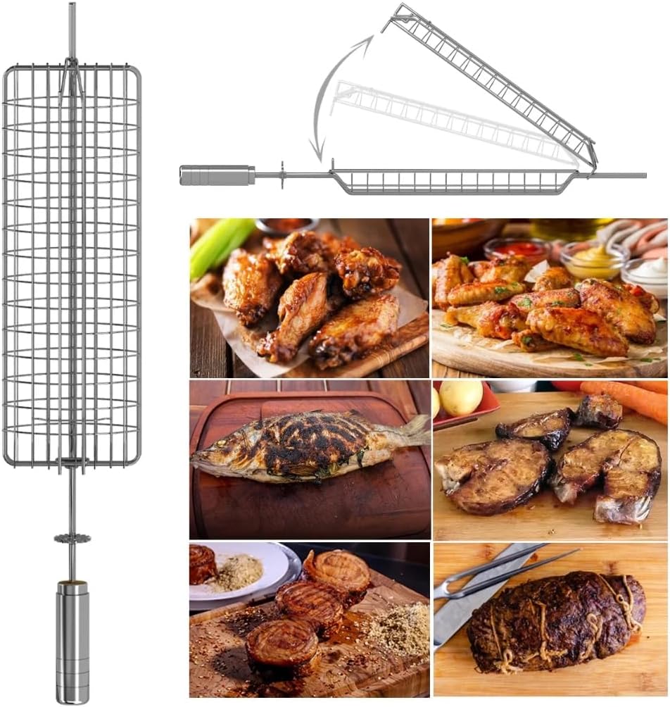 Churrasqueira Gira Grill Inox - Artinox Grill - 6 Espetos Gi... - Image 6