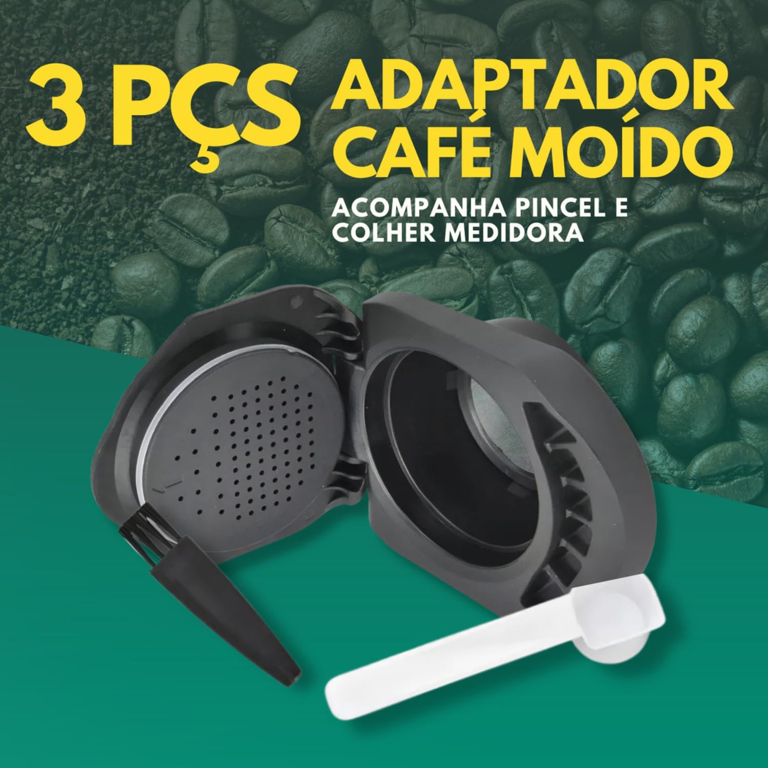 Adaptador Reutilizável Cápsula de Café Para Máquina Dolce Gu... - Image 4