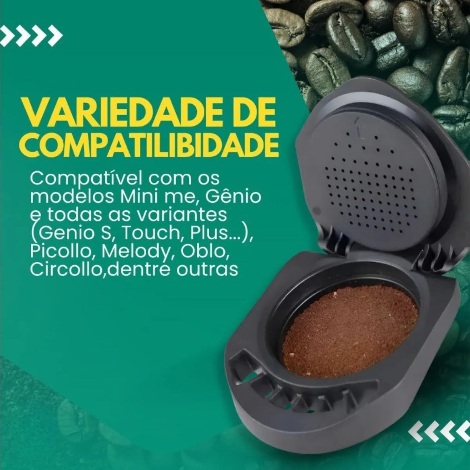 Adaptador Reutilizável Cápsula de Café Para Máquina Dolce Gu... - Image 6