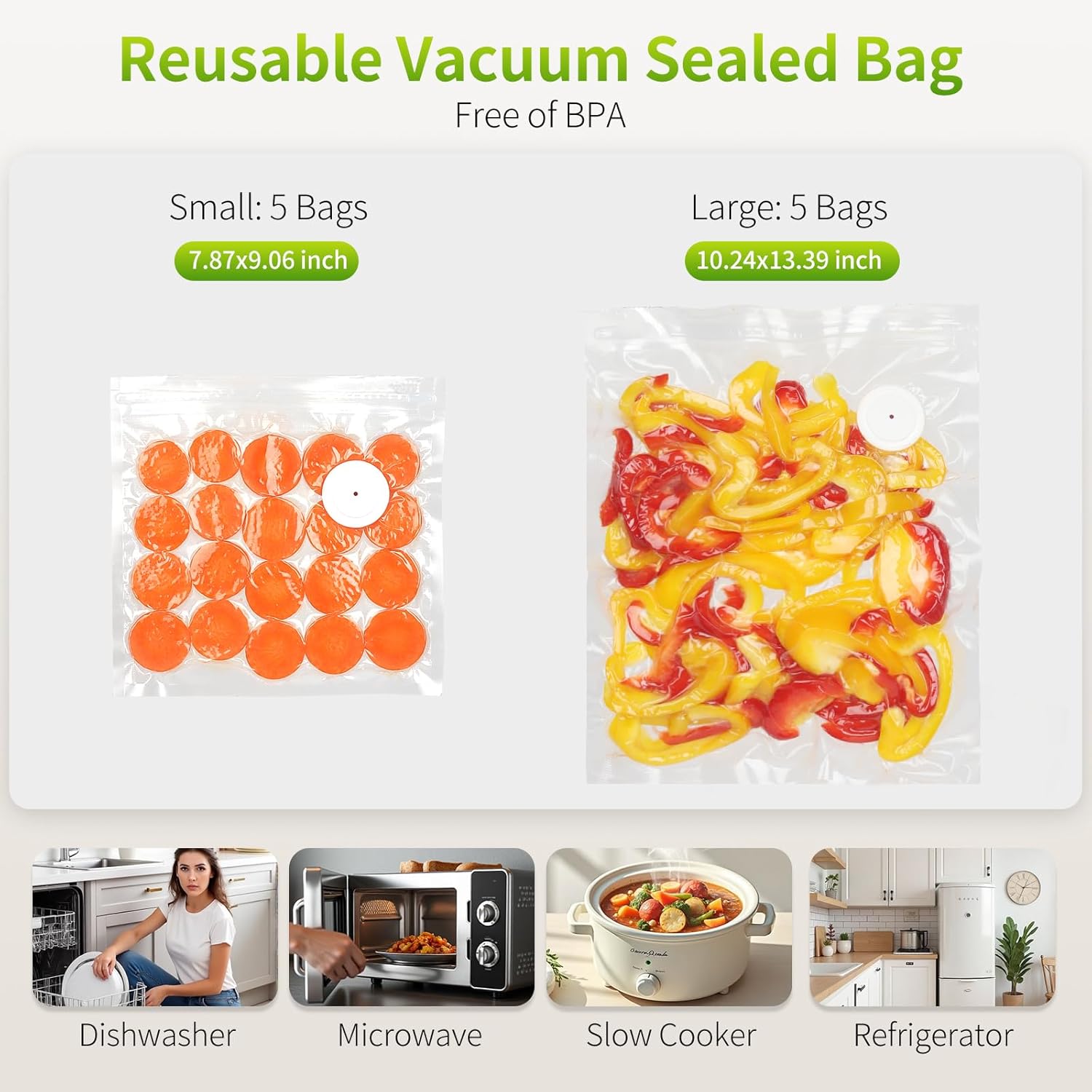 Seladora a vácuo para alimentos com tanque de água visível |... - Image 4