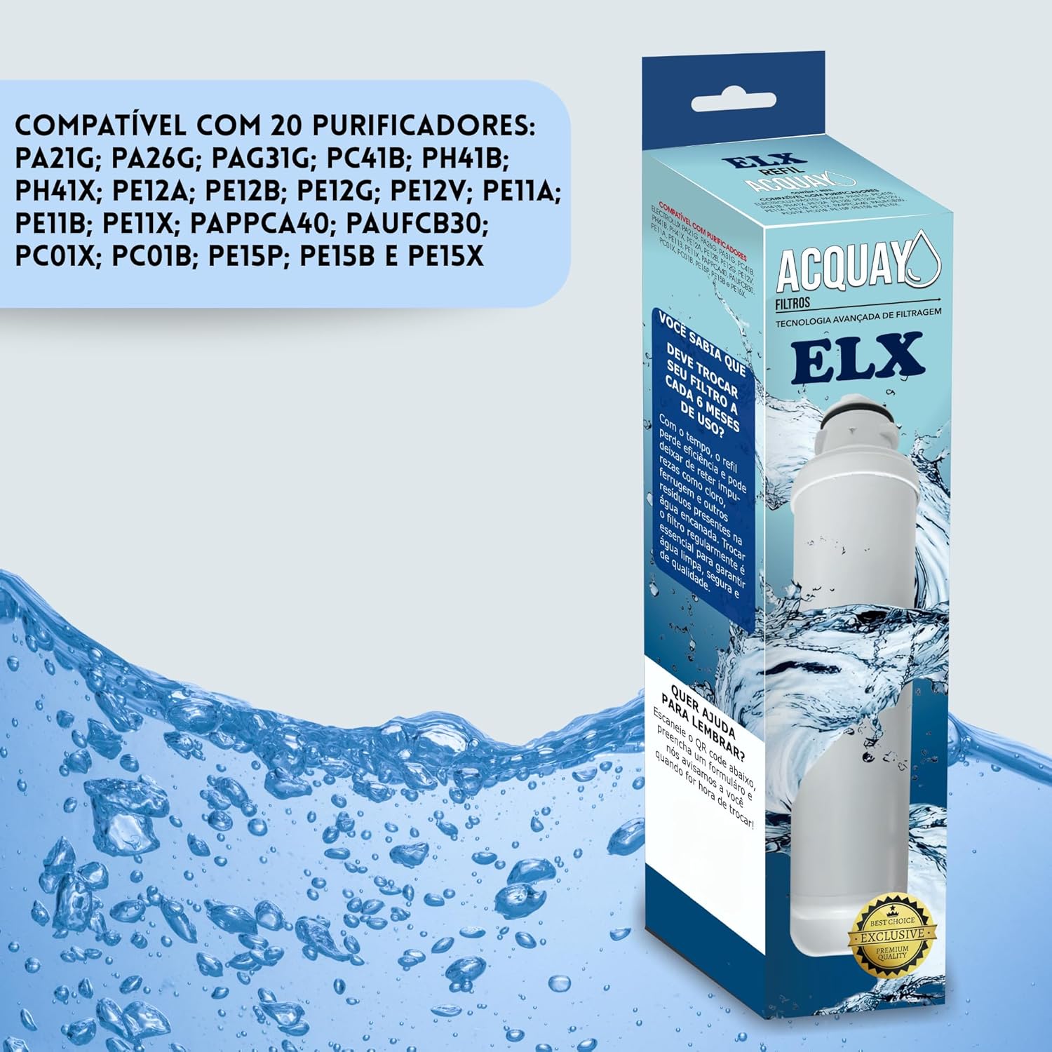 Kit 2 Refil Filtro de Água ELX ACQUAY Compatível a Electrolu... | É bom mesmo? Descubra antes de comprar - Image 3